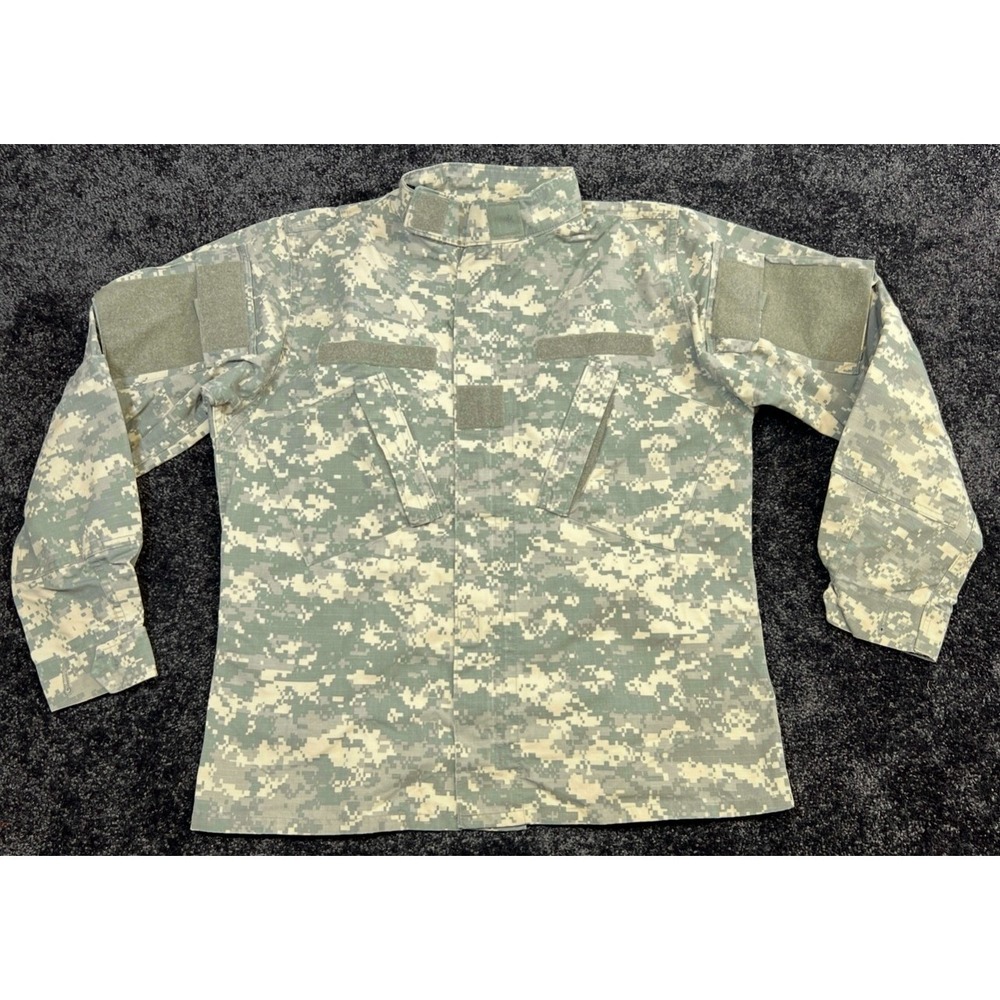 Army Combat Uniform ACU Digital Camouflage Shirt 39 Regular‎ Military Tactical